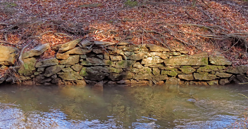 Rock_lining_millrace